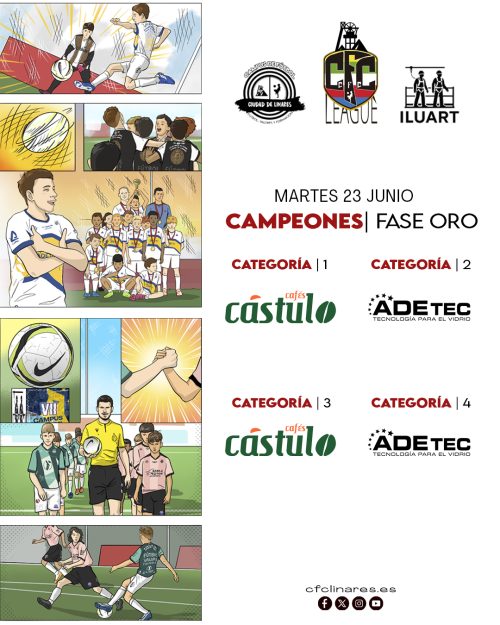 CAMPEONES FASE ORO